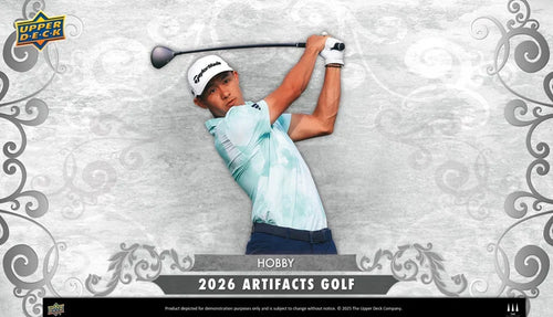 2026 Upper Deck Artifacts Golf Hobby Box PRE ORDER
