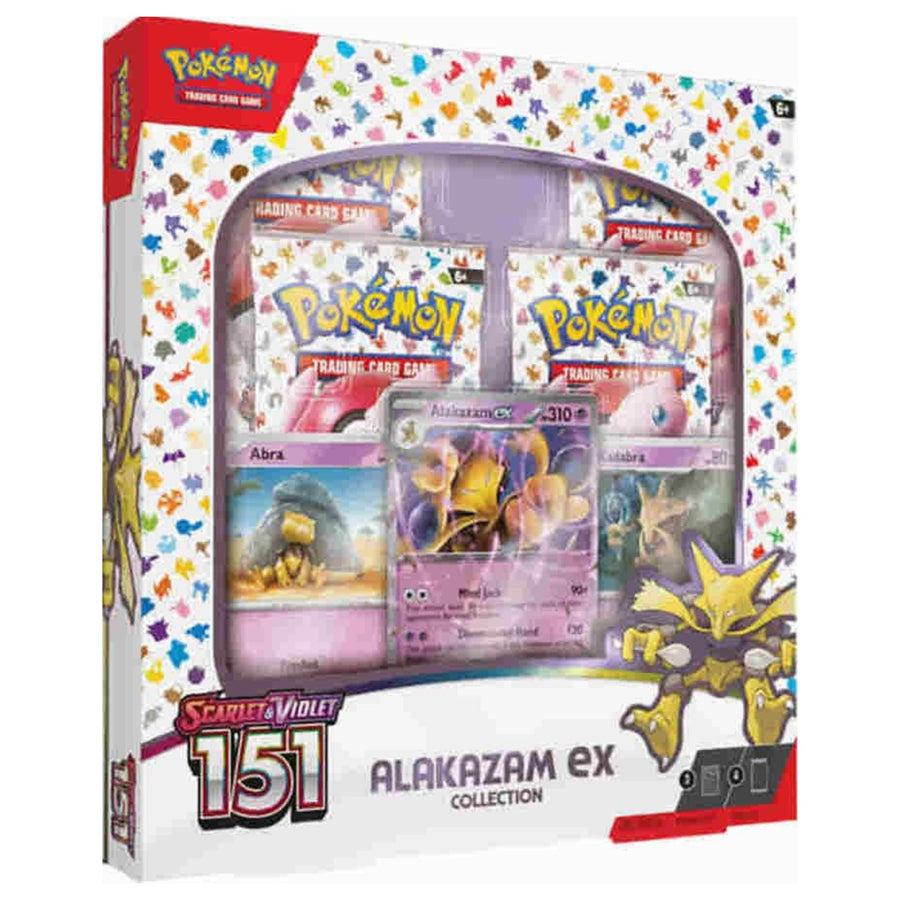 Pokemon Scarlet & Violet 151 Alakazam Ex Collection Box