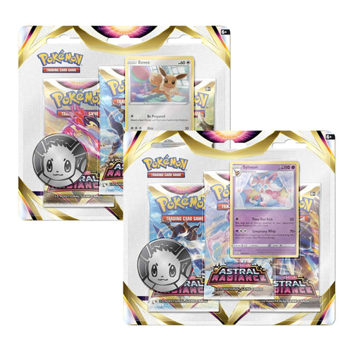 Pokemon Sword & Shield Astral Radiance 3 Booster Pack Blister