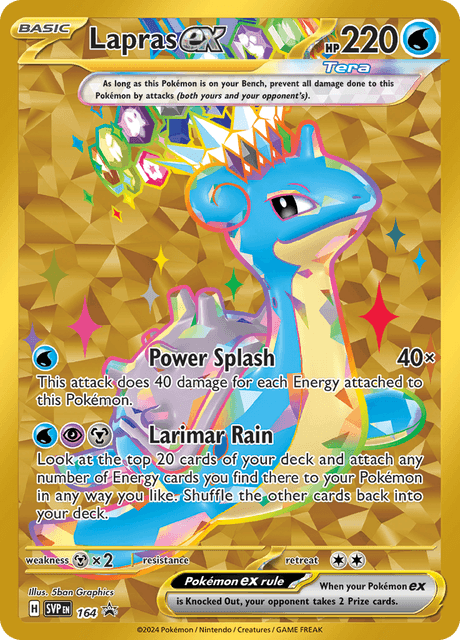 Lapras ex #164 - Scarlet & Violet Promo