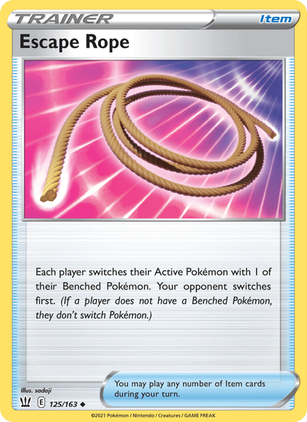 Escape Rope #125/163 - Prize Pack Series One