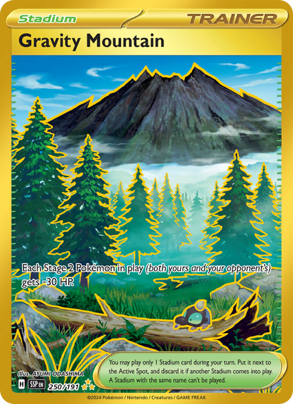 Gravity Mountain #250/191 - Surging Sparks