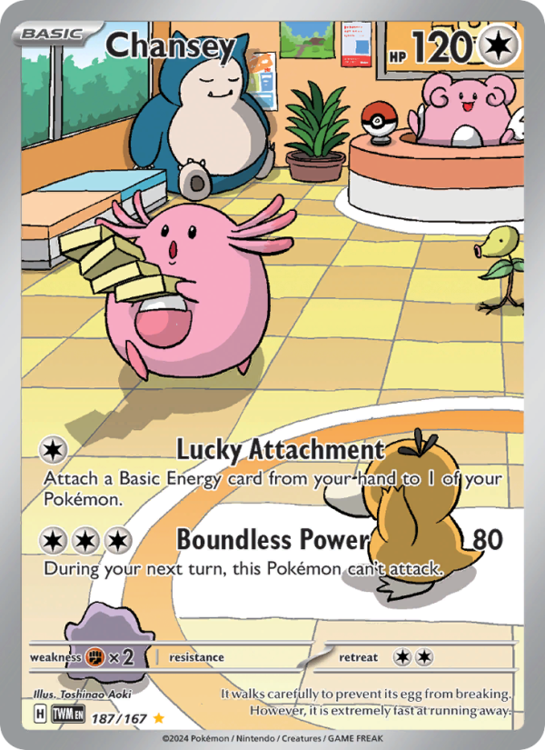 Chansey #187/167 - Twilight Masquerade