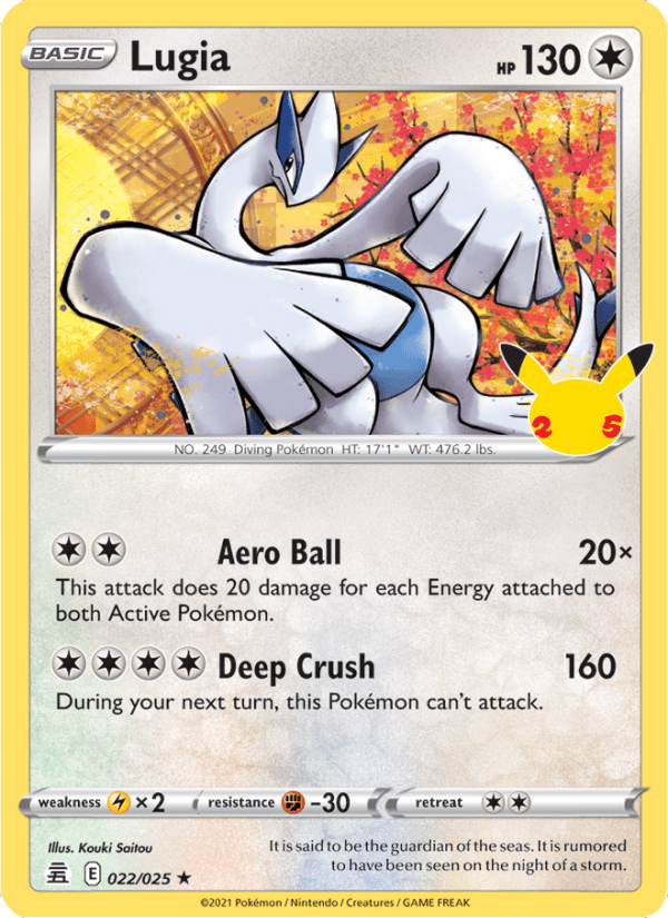 Lugia #022/025 - Celebrations