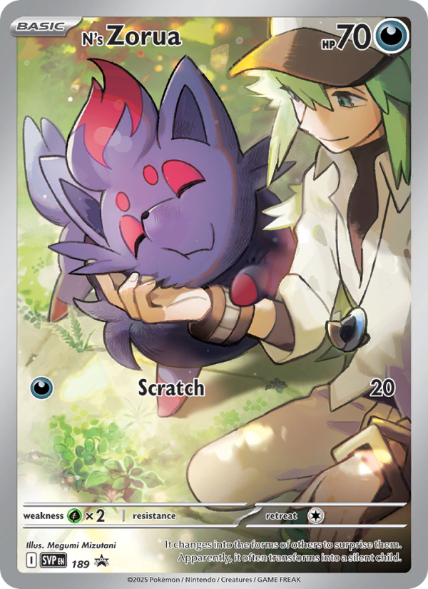 N's Zorua #189 - Scarlet & Violet Promo