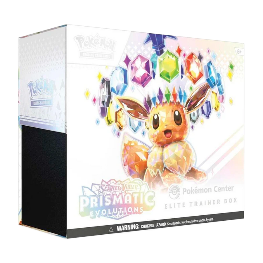Prismatic Evolutions Pokémon Center Elite Trainer Box