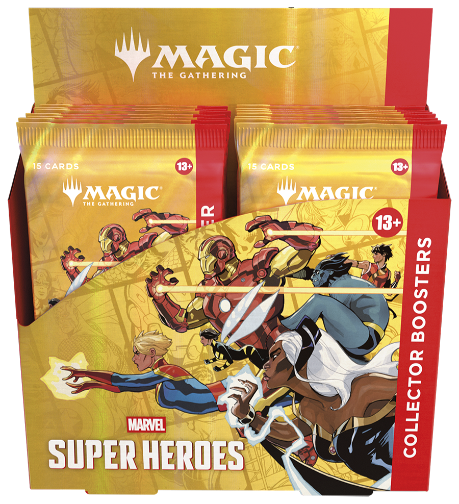 Magic The Gathering Marvel Super Heroes Collector Booster Box/Case PRE ORDER