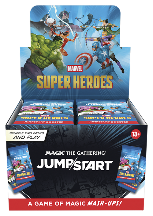 Magic The Gathering Marvel Super Heroes Jumpstart Booster Box/Case PRE ORDER