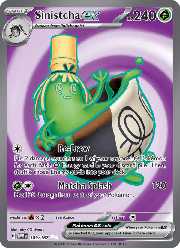 Sinistcha ex #189/167 - Twilight Masquerade