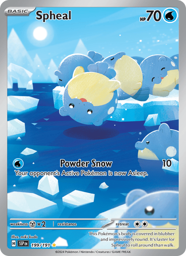 Spheal #199/191 - Surging Sparks