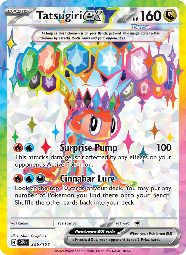 Tatsugiri ex #226/191 - Surging Sparks