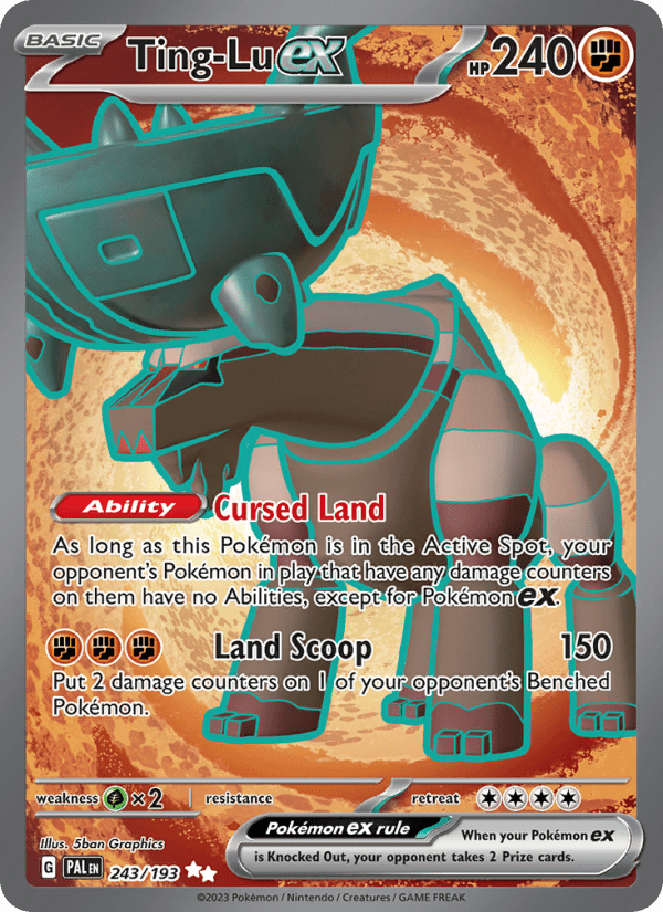 Ting-Lu ex #243/193 - Paldea Evolved