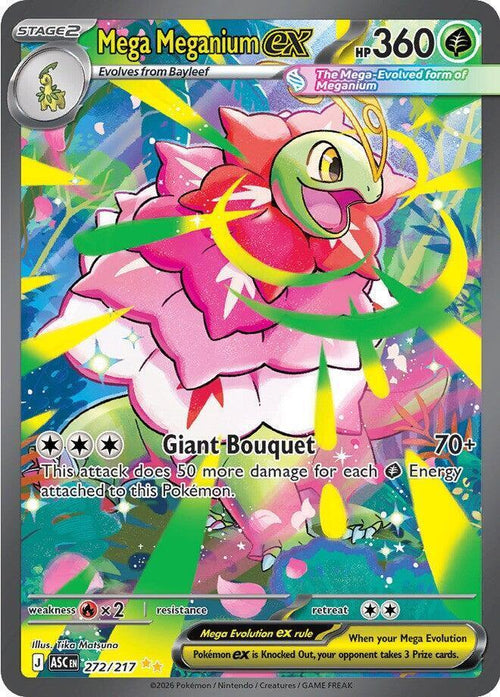 Mega Meganium ex #272/217 - Ascended Heroes