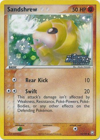 Sandshrew #74/109 - EX Team Rocket Returns