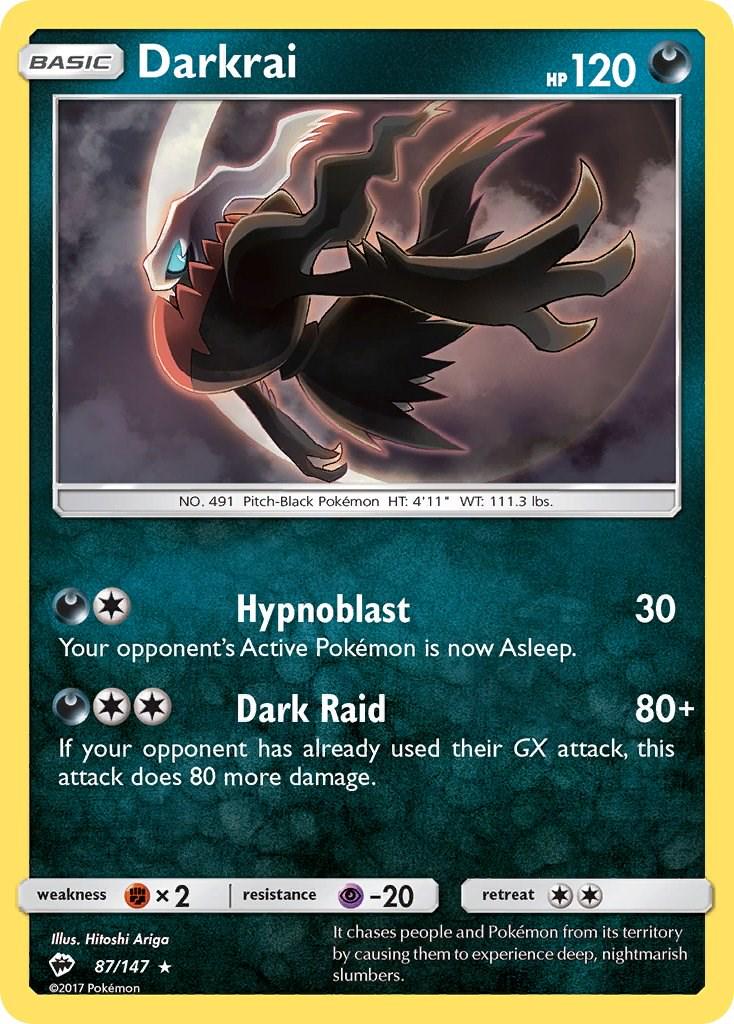 Darkrai #87/147 - Burning Shadows [Reverse Holofoil]