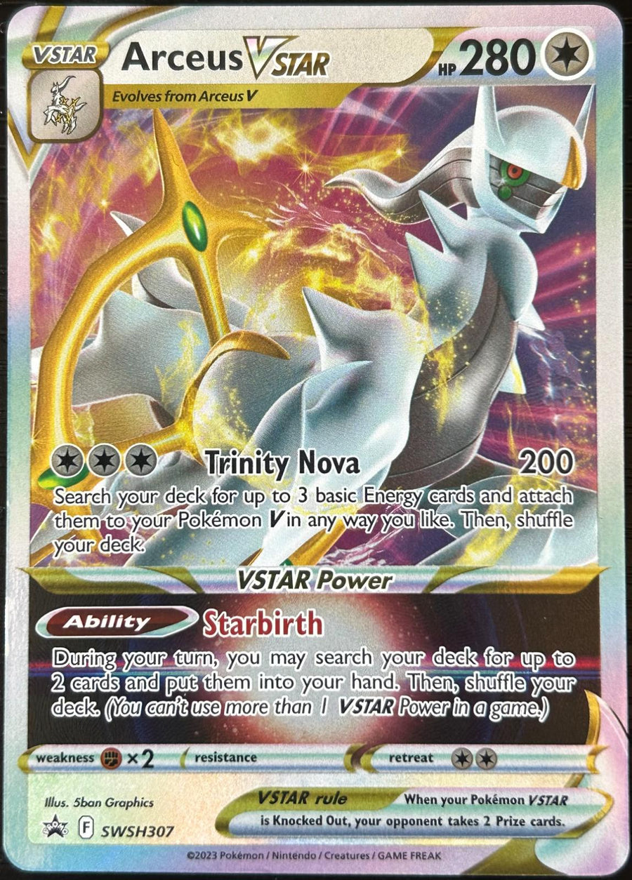 Arceus VSTAR #SWSH307 - Sword & Shield Promo