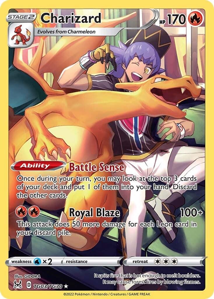 Charizard #TG03/TG30 - Lost Origin Trainer Gallery