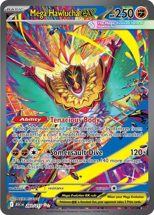 Mega Hawlucha ex #283/217 - Ascended Heroes