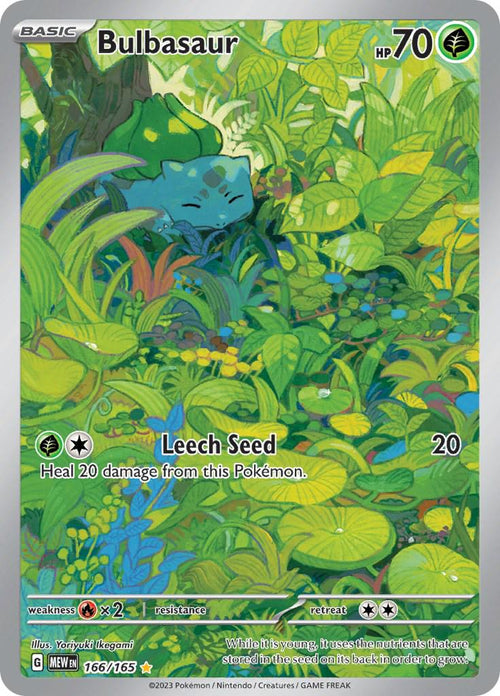 Bulbasaur #166/165 - Pokémon 151