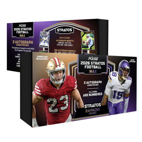 2026 Pulse Stratos Football Hobby Max Edition Box (Presell)