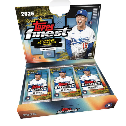 2026 Topps Finest Baseball Hobby Box (Presell)