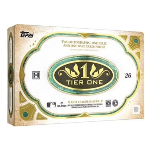 2026 Topps Tier One Baseball Hobby Box (Presell)