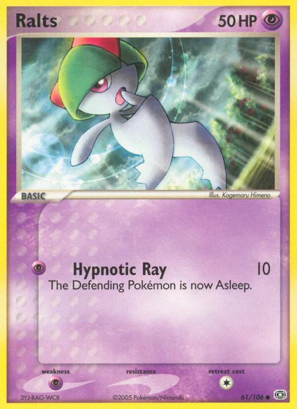 Ralts #61/106 - EX Emerald