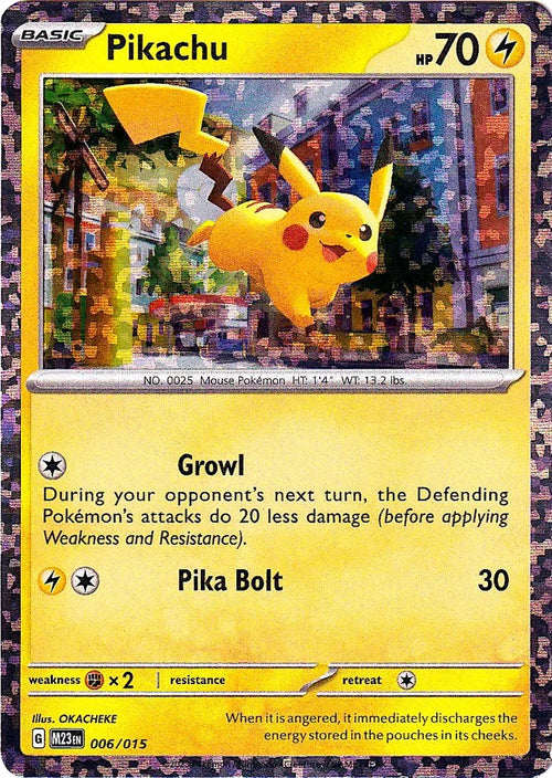 Pikachu #006/015 - McDonald's Promos 2023