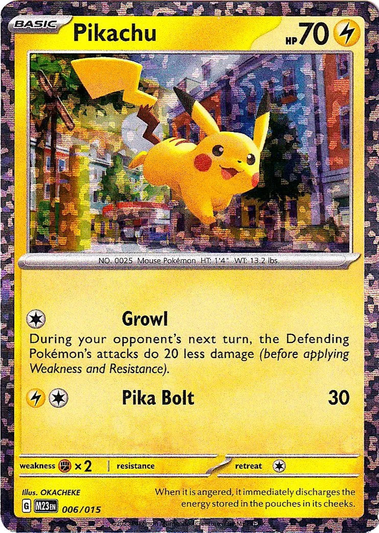 Pikachu #006/015 - McDonald's Promos 2023
