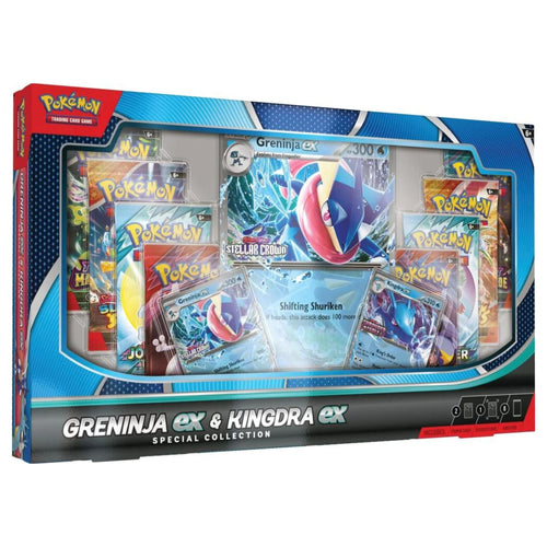 Pokemon Greninja Ex & Kingdra Ex Special Collection Box