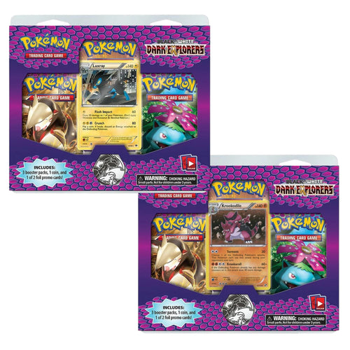 Pokemon Black & White Dark Explorers 3-Pack Blister