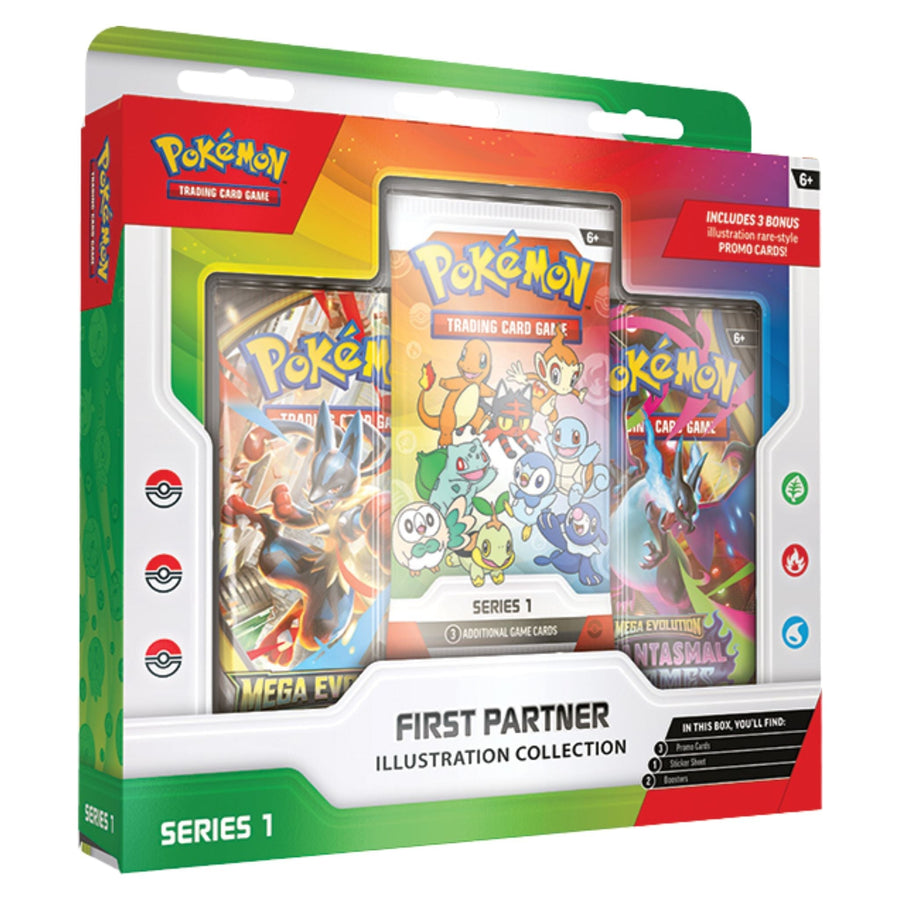 Pokemon First Partner Illustration Collection (Series 1)