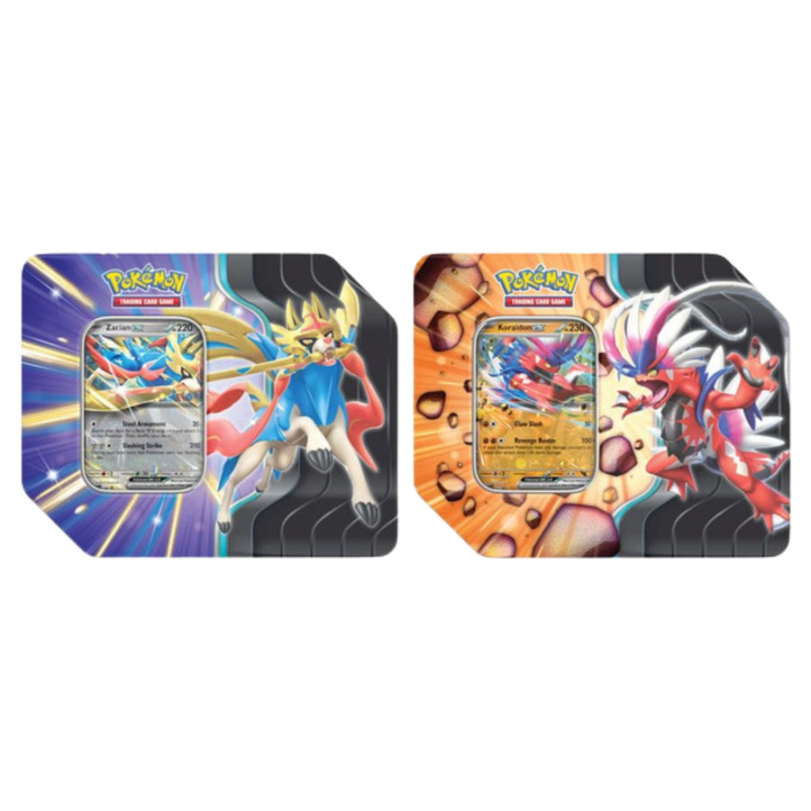 Pokemon Slashing Legends Tin