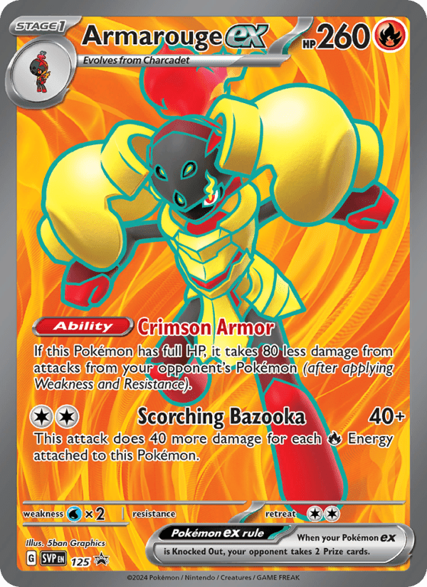 Armarouge ex #125 - Scarlet & Violet Promo