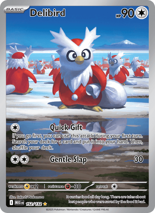 Delibird #152/132 - Mega Evolution