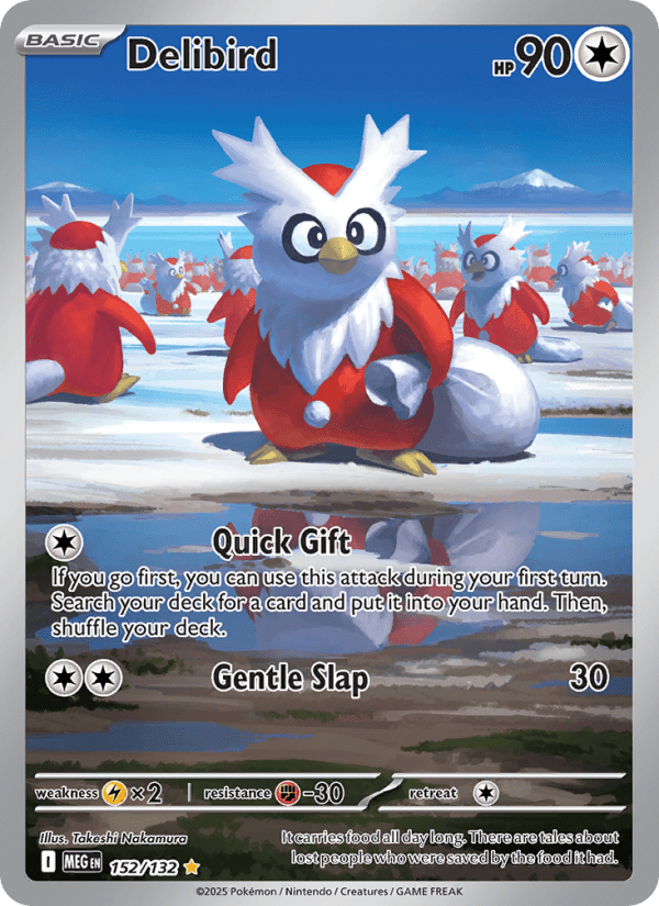 Delibird #152/132 - Mega Evolution