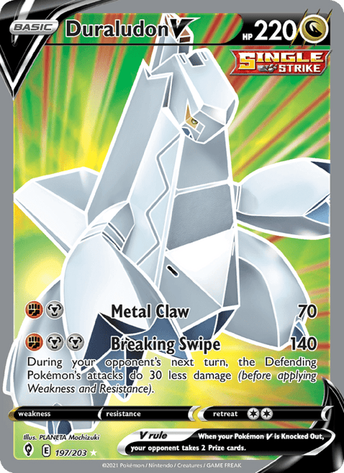 Duraludon V (Full Art) #197/203 - Evolving Skies