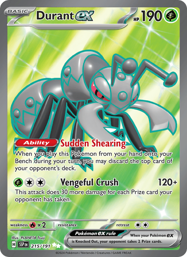 Durant ex #215/191 - Surging Sparks