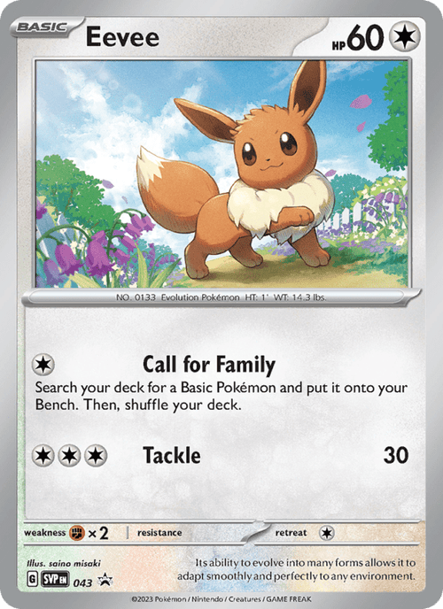 Eevee #043 - Scarlet & Violet Promo