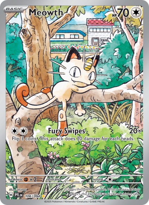 Meowth #106/094 - Phantasmal Flames