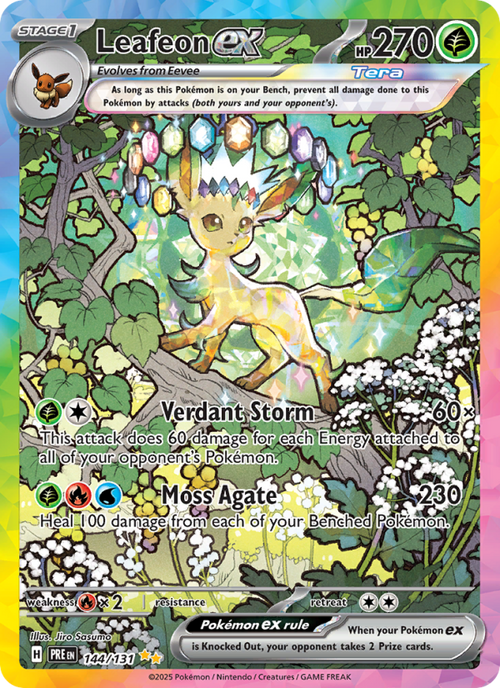 Leafeon ex #144/131 - Prismatic Evolutions