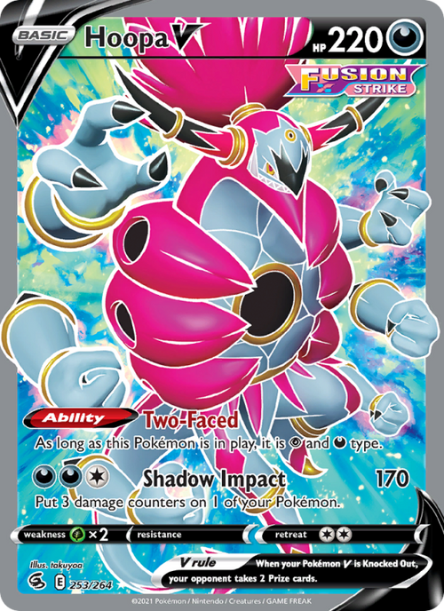 Hoopa V (Full Art) #253/264 - Fusion Strike