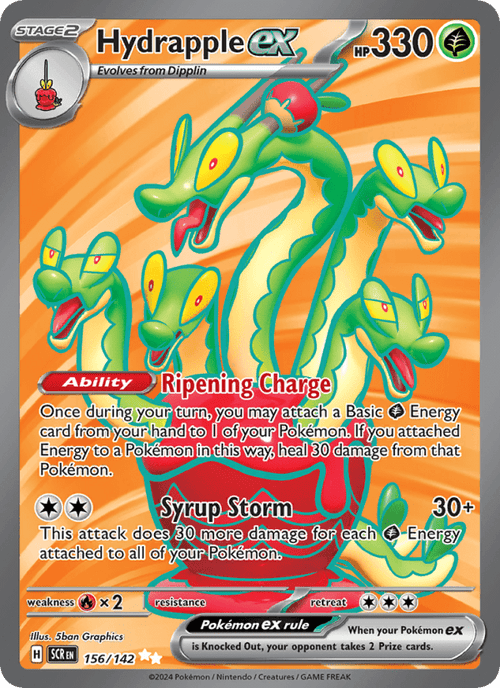 Hydrapple ex #156/142 - Stellar Crown