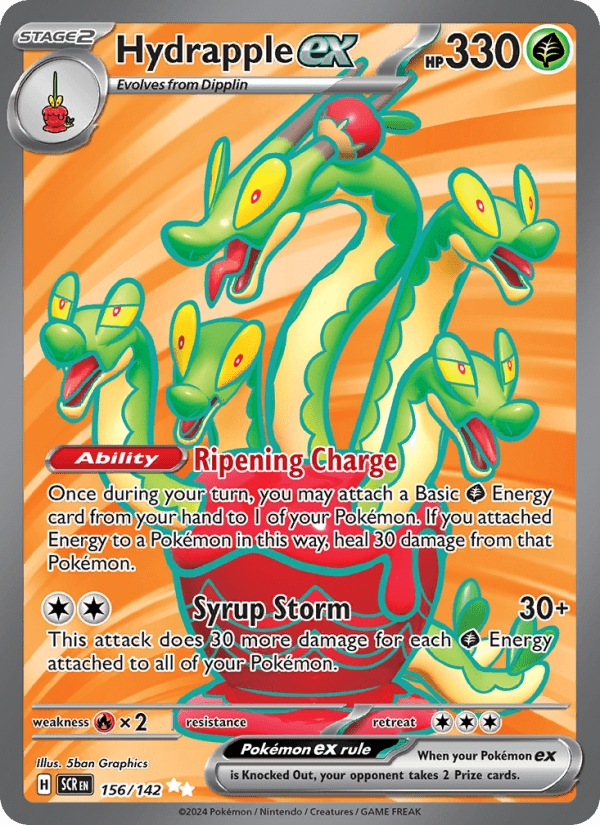 Hydrapple ex #156/142 - Stellar Crown