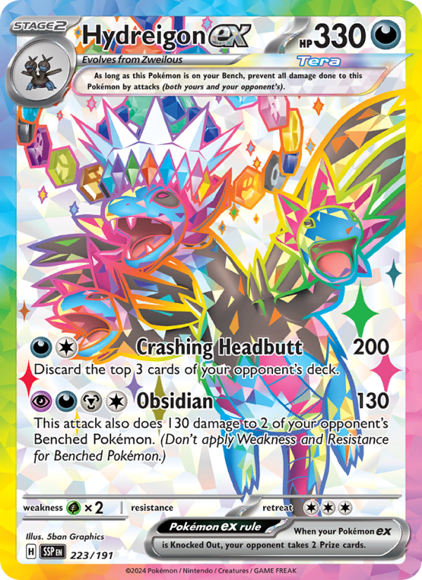 Hydreigon ex #223/191 - Surging Sparks