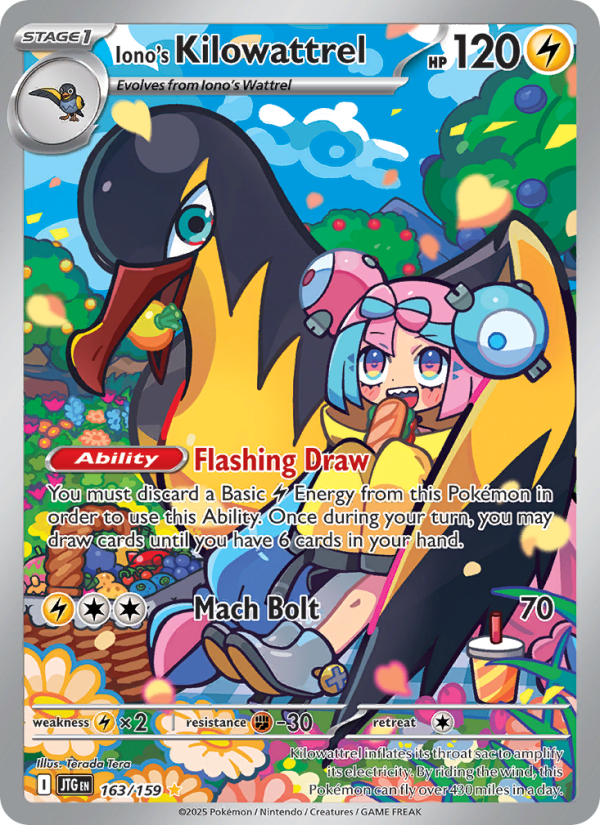 Iono's Kilowattrel #163/159 - Journey Together