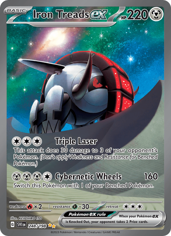 Iron Treads ex #248/198 - Scarlet & Violet Base Set