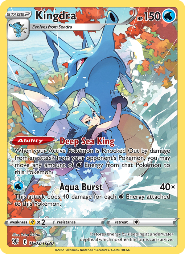 Kingdra #TG03/TG30 - Astral Radiance Trainer Gallery