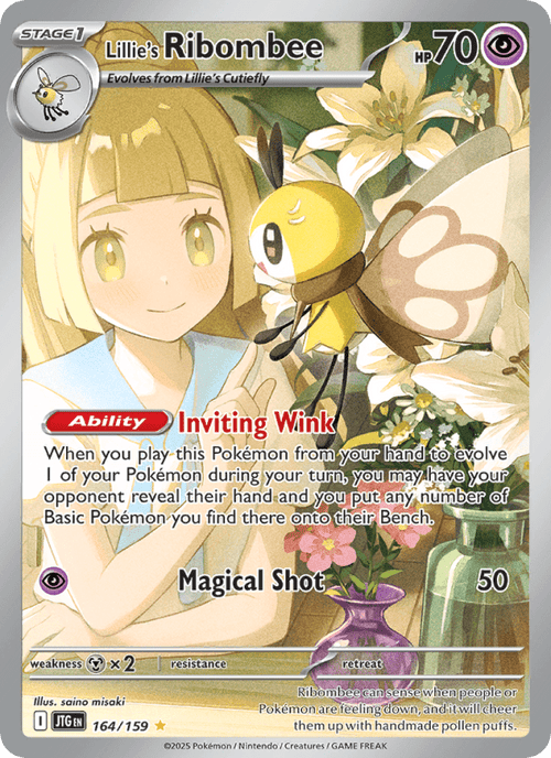 Lillie's Ribombee #164/159 - Journey Together