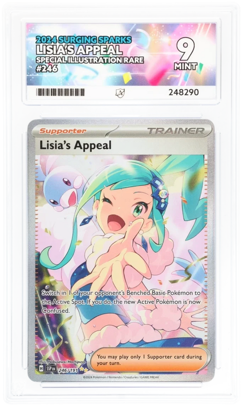 Lisia's Appeal #246/191 - Surging Sparks - ACE 9.0 MINT
